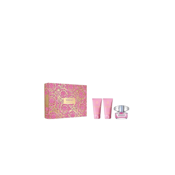 Versace Bright Crystal SET EDT 50 ML + SG 50 ML + BL 50 ML - Image 1