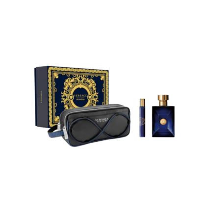 Versace Dylan Blue SET EDT 100ML + EDT 10ML + BLACK TROUSSE