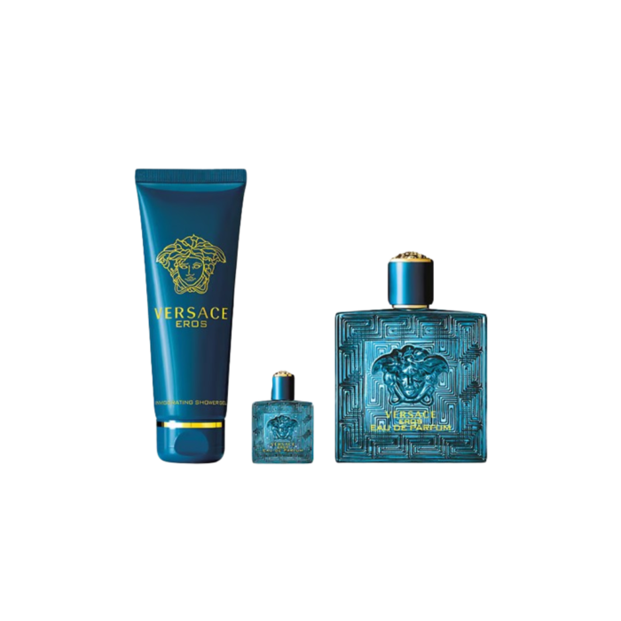 Versace  Eros SET (EDP 100ML+SG 150ML+EDP 5ML) - Image 1